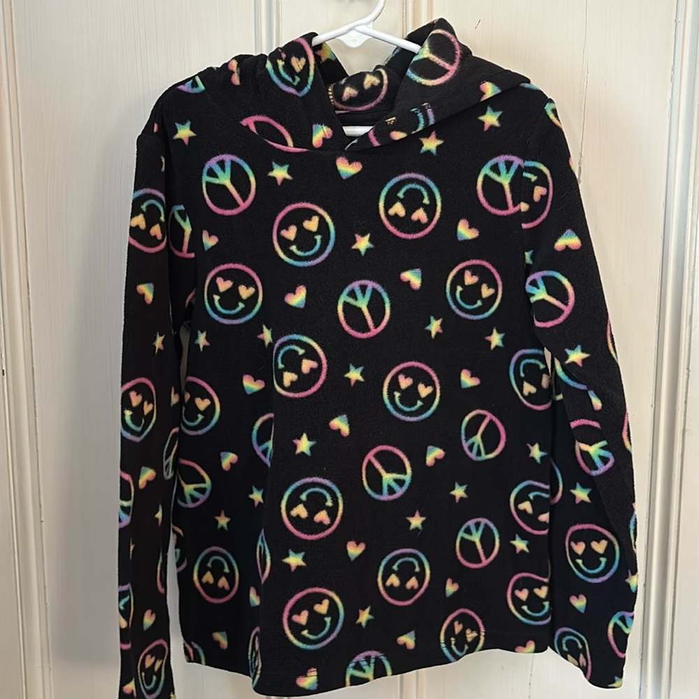 Girls fleece hoodie size 7/8